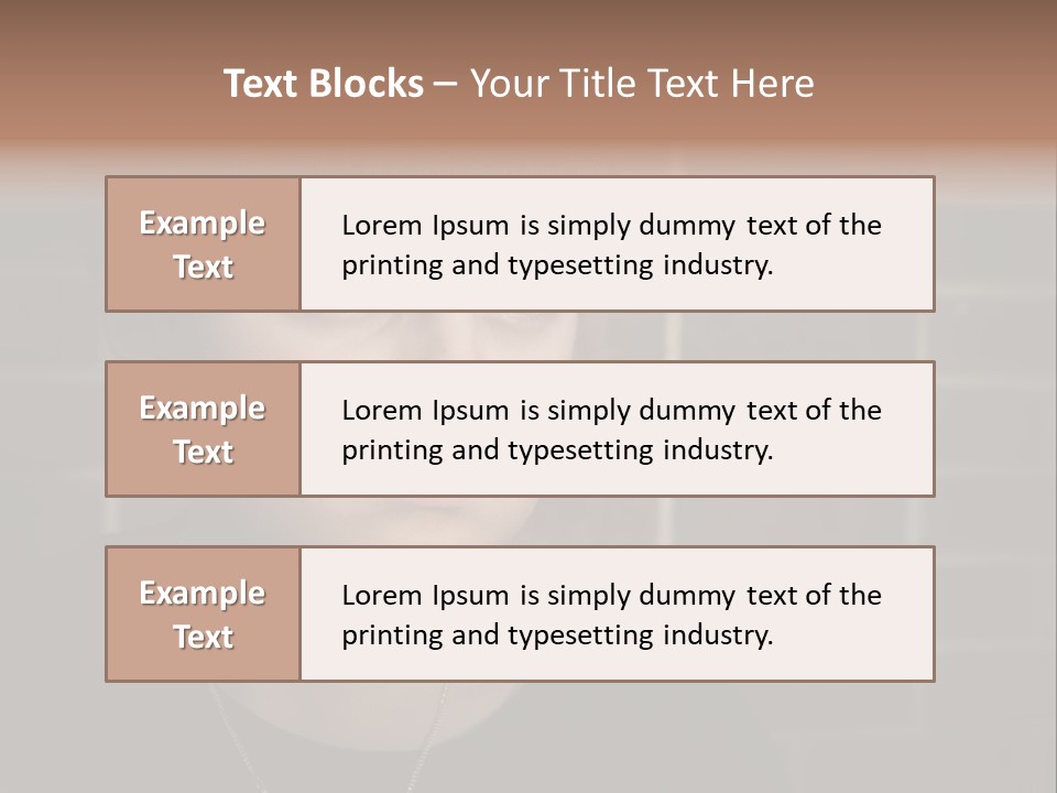 A Young Boy Is Looking At The Camera With A Brick Wall Behind Him PowerPoint Template