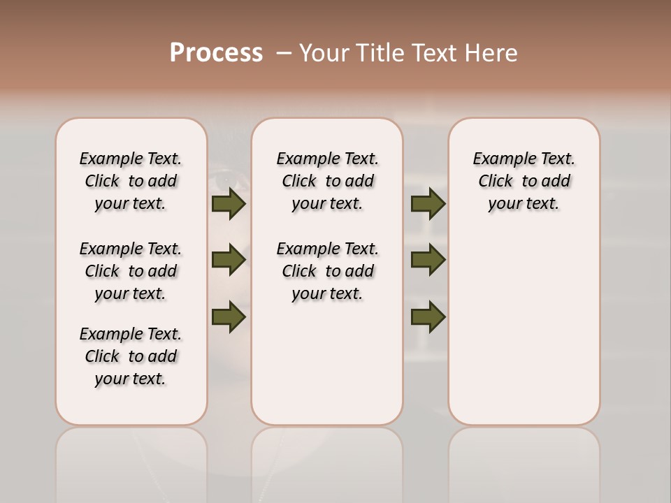 A Young Boy Is Looking At The Camera With A Brick Wall Behind Him PowerPoint Template