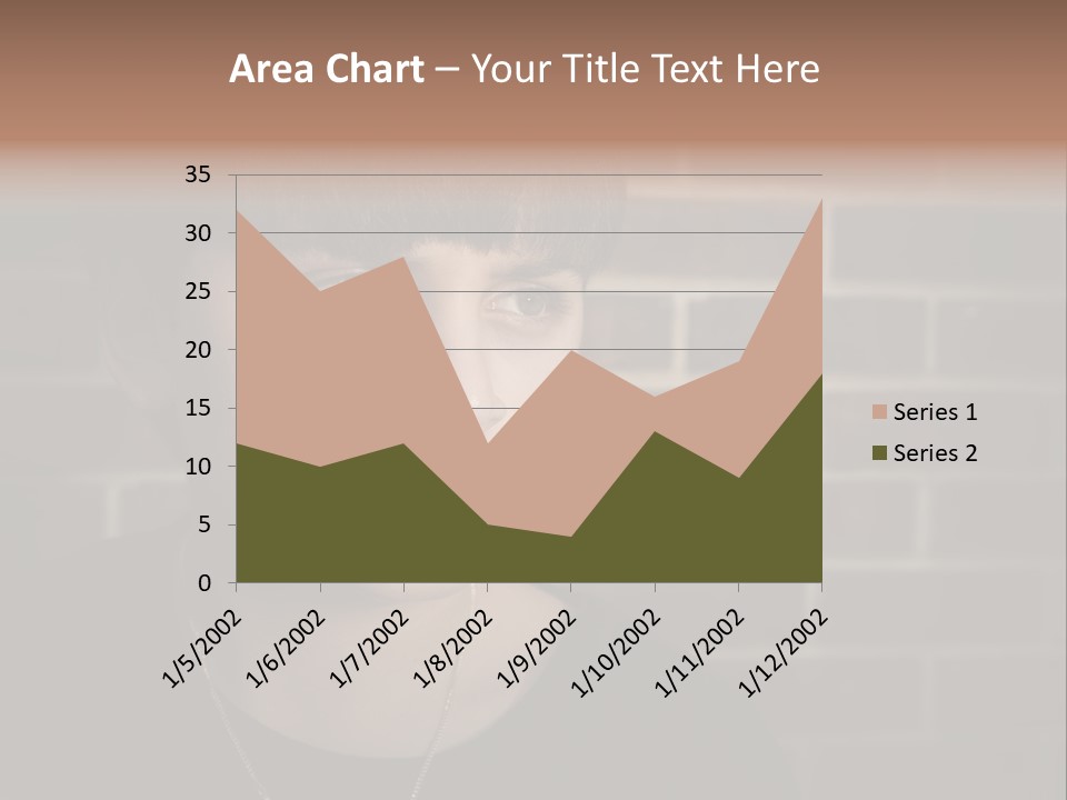 A Young Boy Is Looking At The Camera With A Brick Wall Behind Him PowerPoint Template