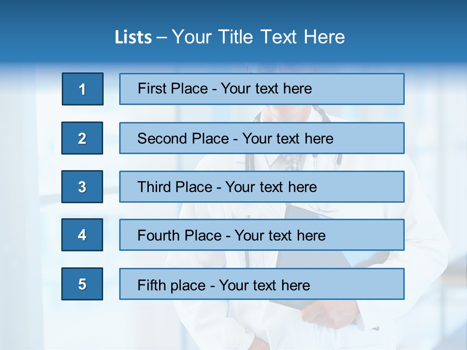 Closeup Face Y PowerPoint Template
