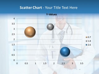 Closeup Face Y PowerPoint Template