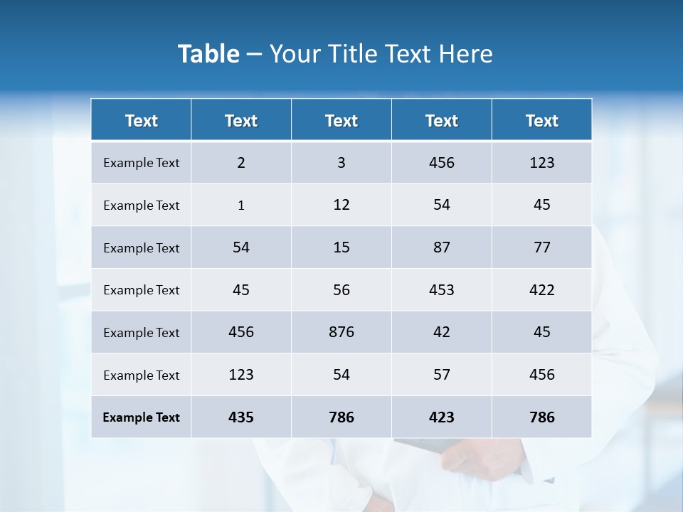 Closeup Face Y PowerPoint Template