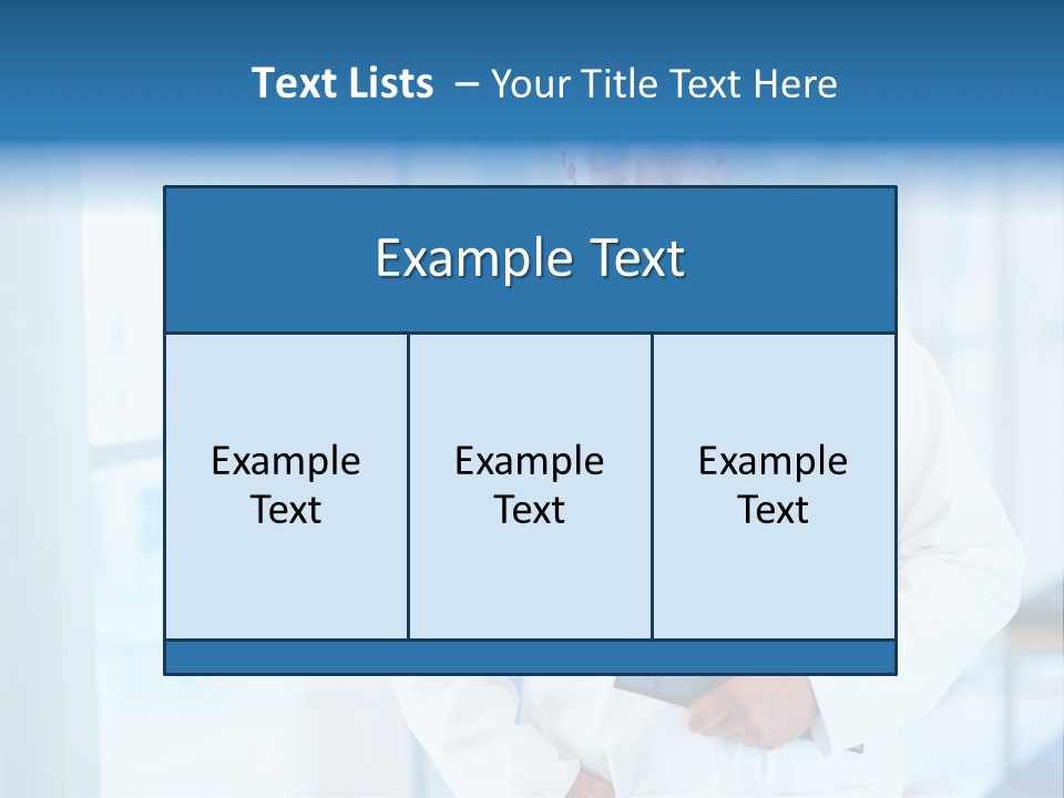 Closeup Face Y PowerPoint Template