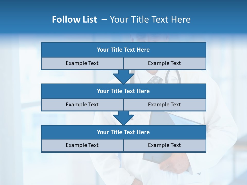 Closeup Face Y PowerPoint Template