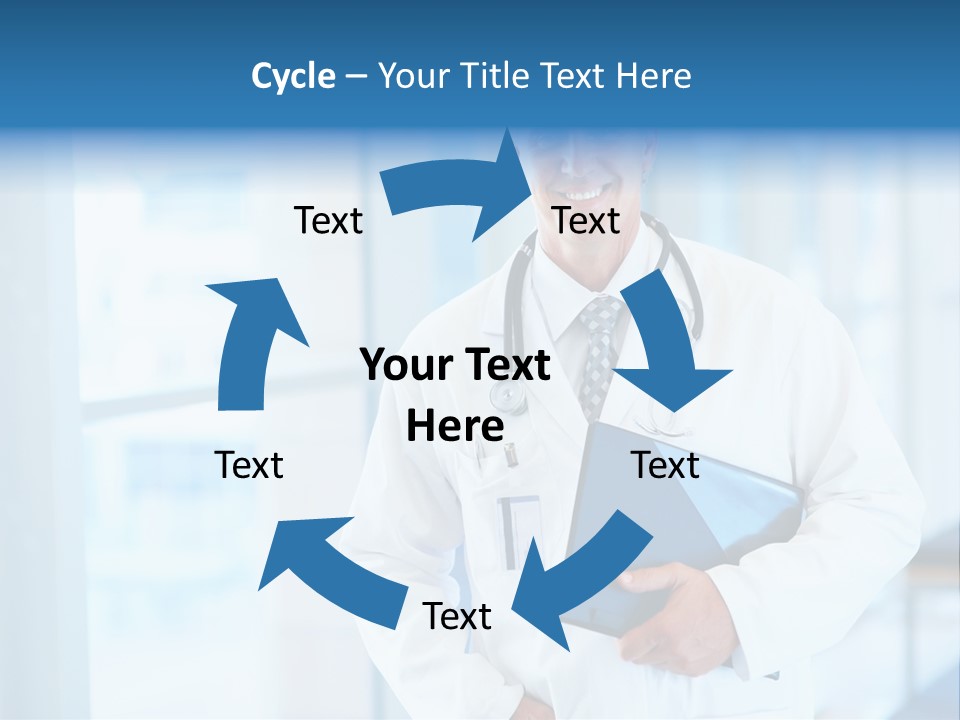 Closeup Face Y PowerPoint Template