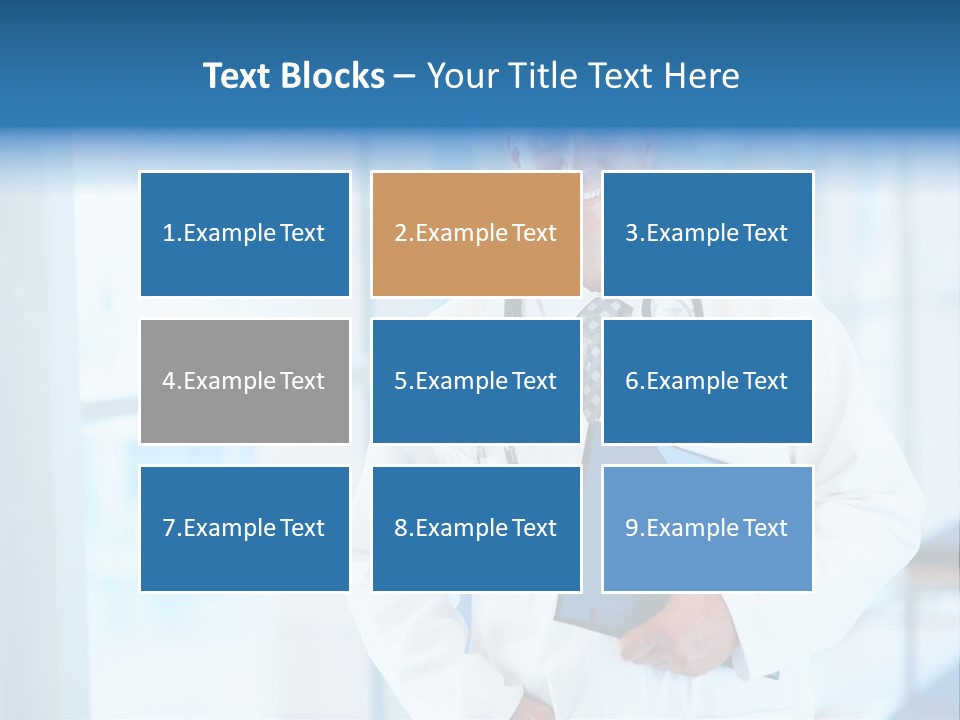 Closeup Face Y PowerPoint Template