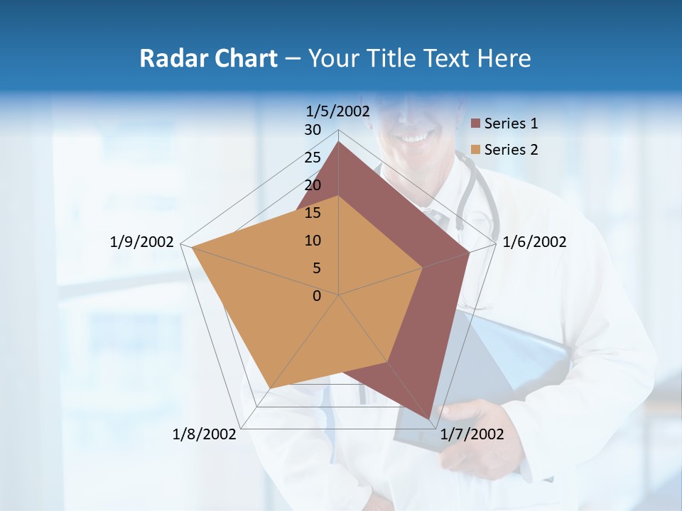 Closeup Face Y PowerPoint Template