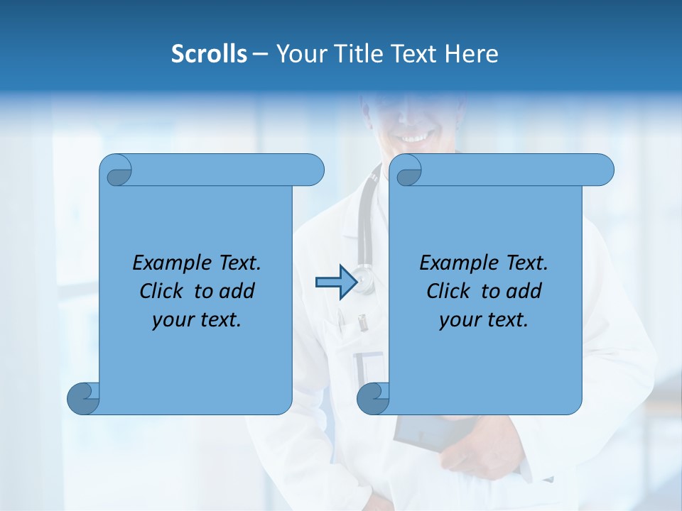 Closeup Face Y PowerPoint Template