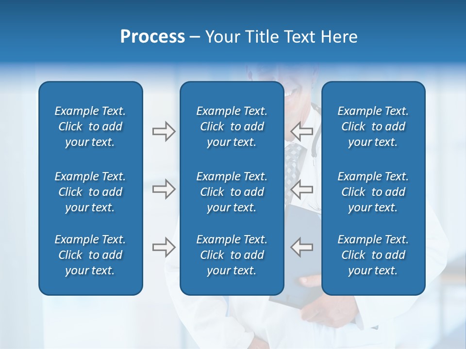 Closeup Face Y PowerPoint Template