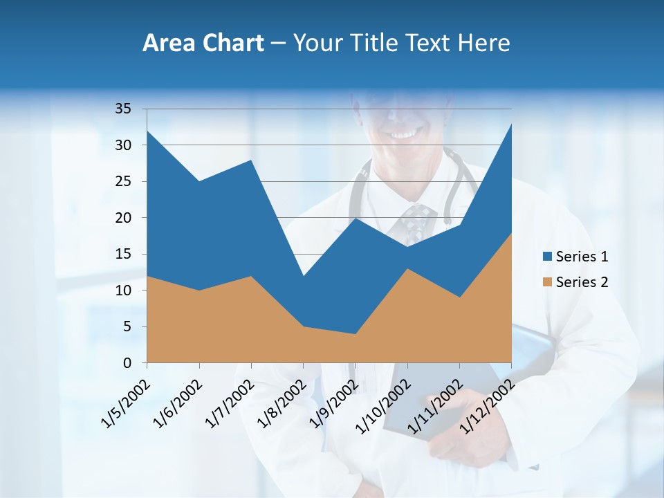 Closeup Face Y PowerPoint Template