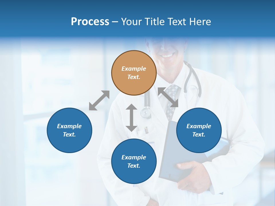 Closeup Face Y PowerPoint Template