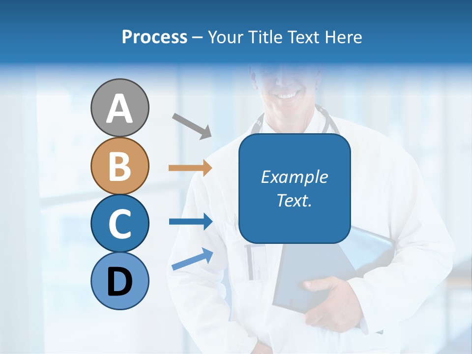 Closeup Face Y PowerPoint Template
