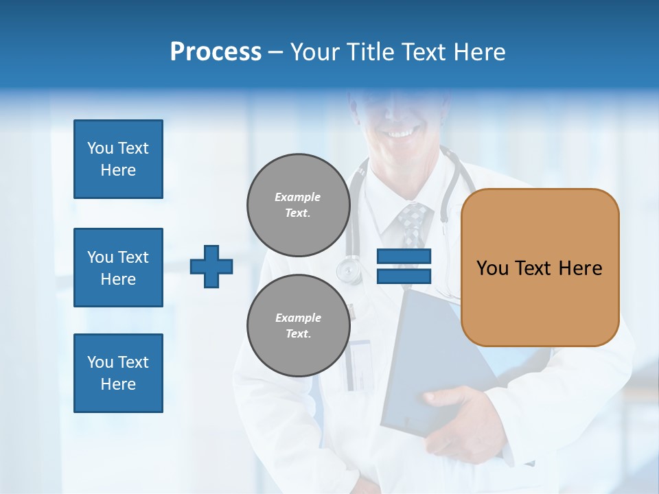 Closeup Face Y PowerPoint Template