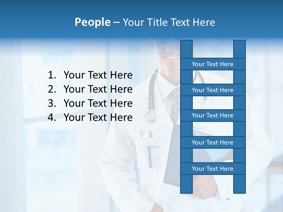 Closeup Face Y PowerPoint Template