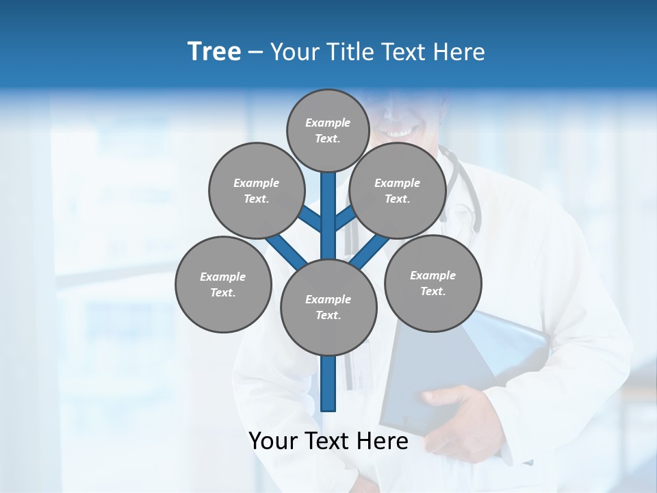 Closeup Face Y PowerPoint Template