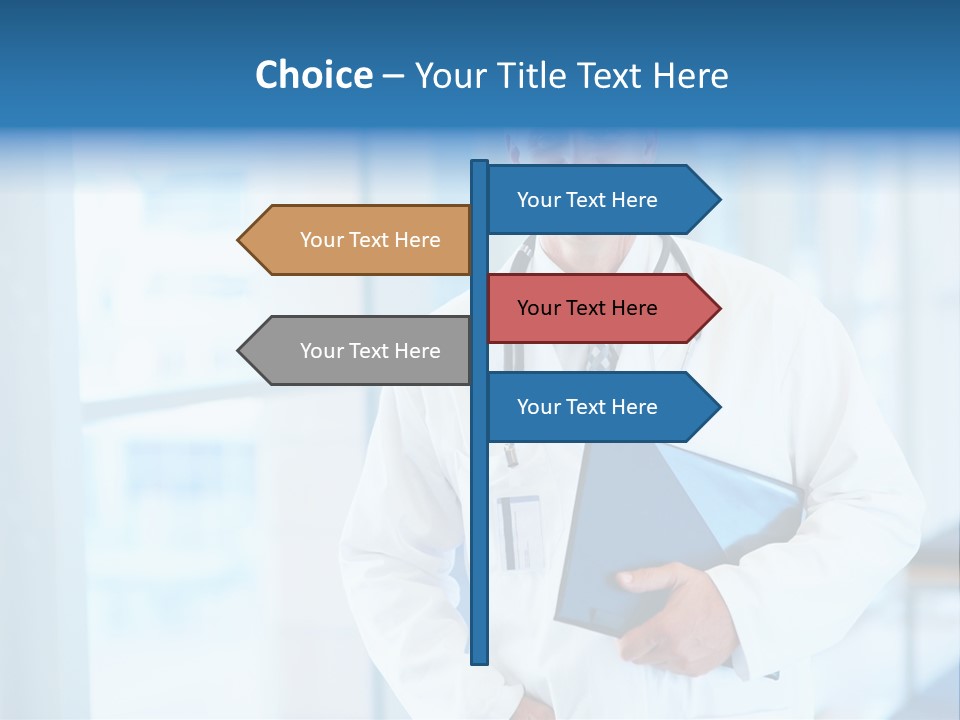 Closeup Face Y PowerPoint Template
