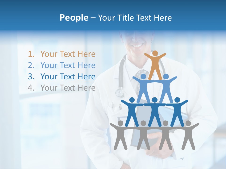 Closeup Face Y PowerPoint Template