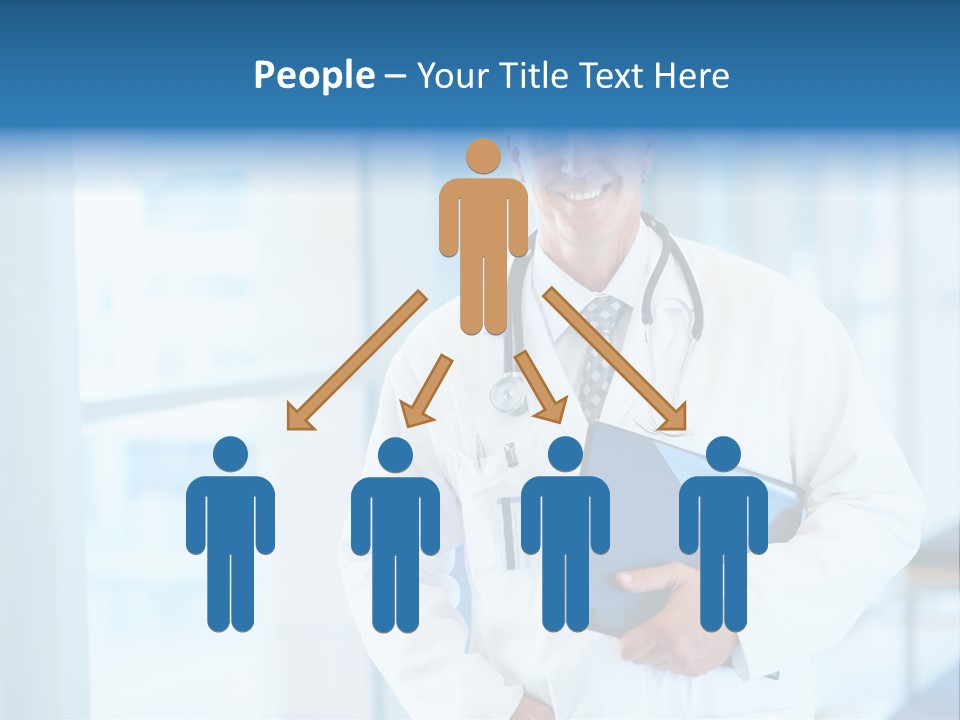 Closeup Face Y PowerPoint Template