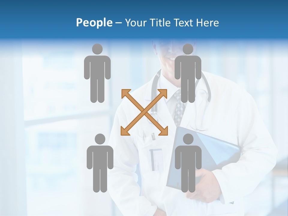 Closeup Face Y PowerPoint Template