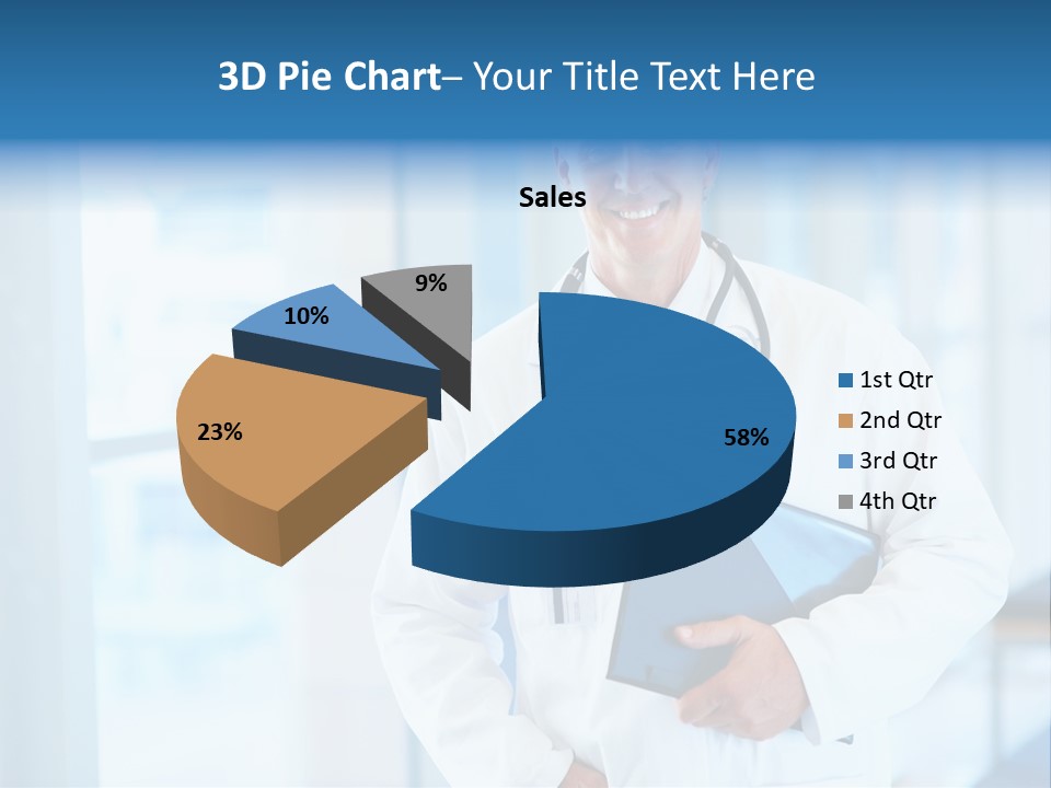 Closeup Face Y PowerPoint Template