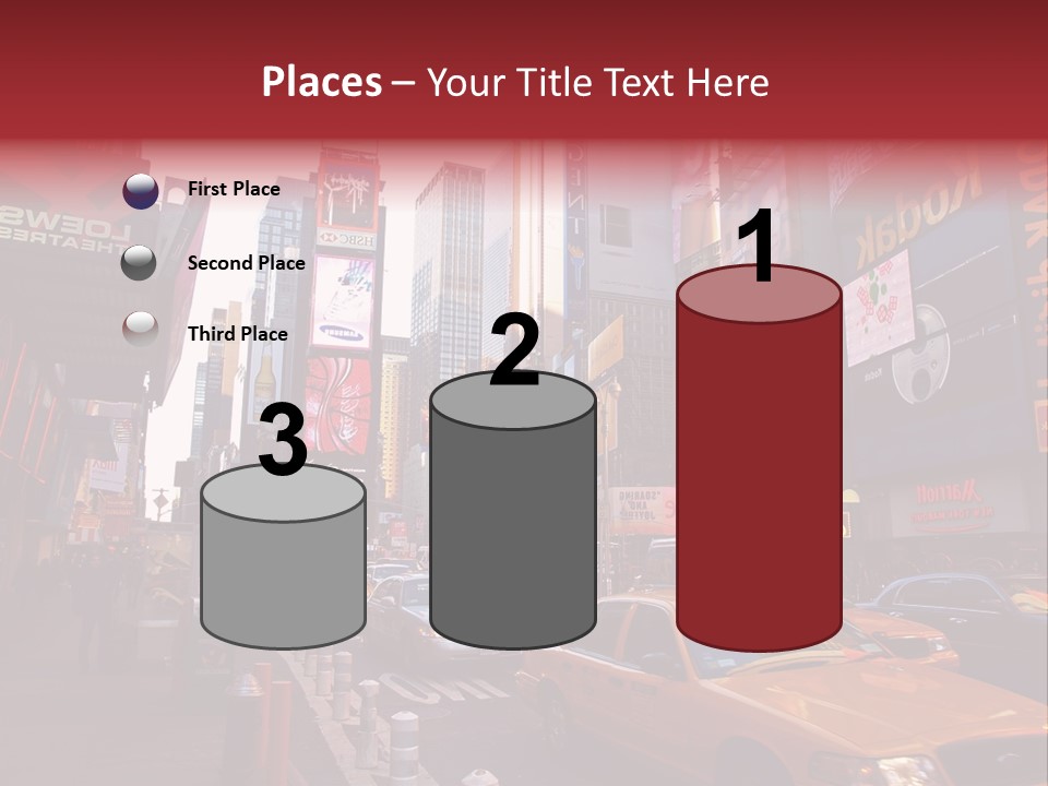 New United Taxi PowerPoint Template
