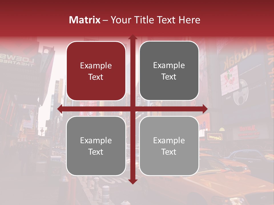 New United Taxi PowerPoint Template