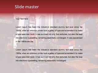 New United Taxi PowerPoint Template