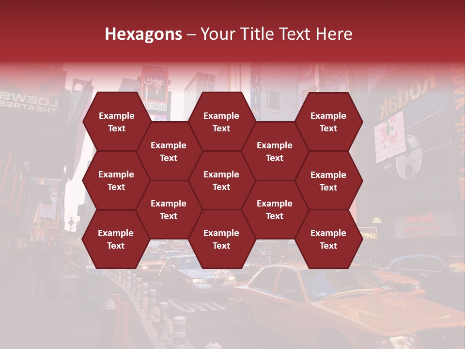 New United Taxi PowerPoint Template