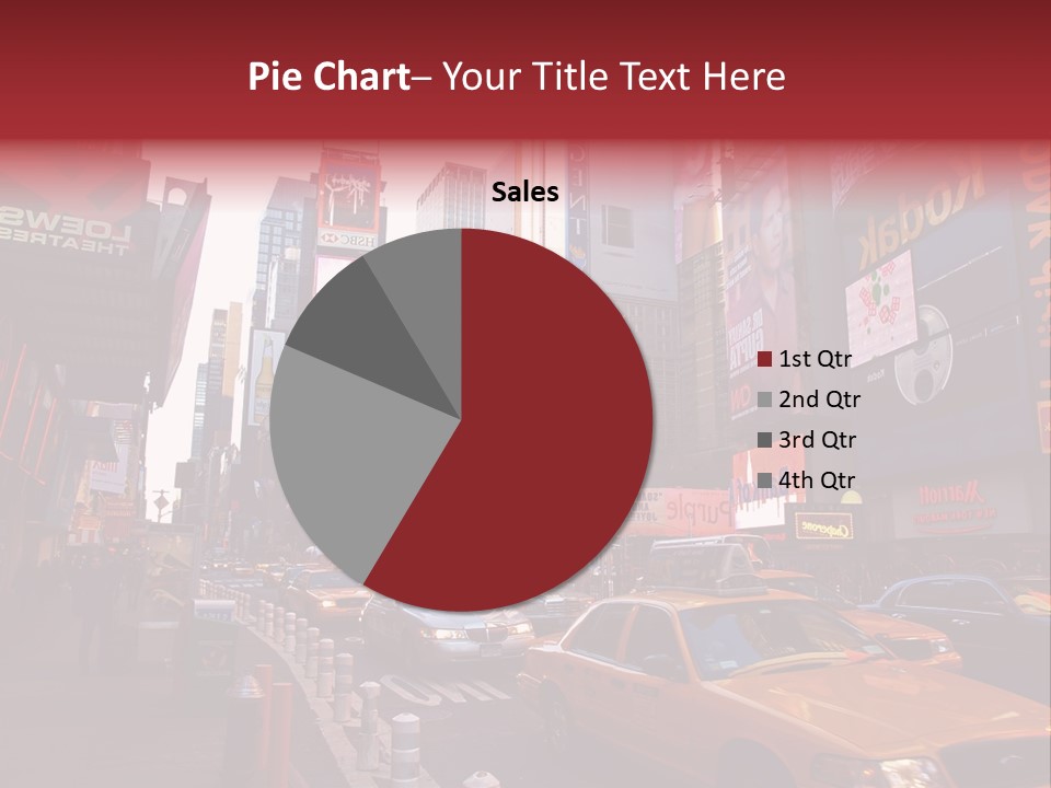 New United Taxi PowerPoint Template
