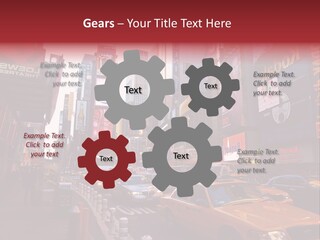New United Taxi PowerPoint Template