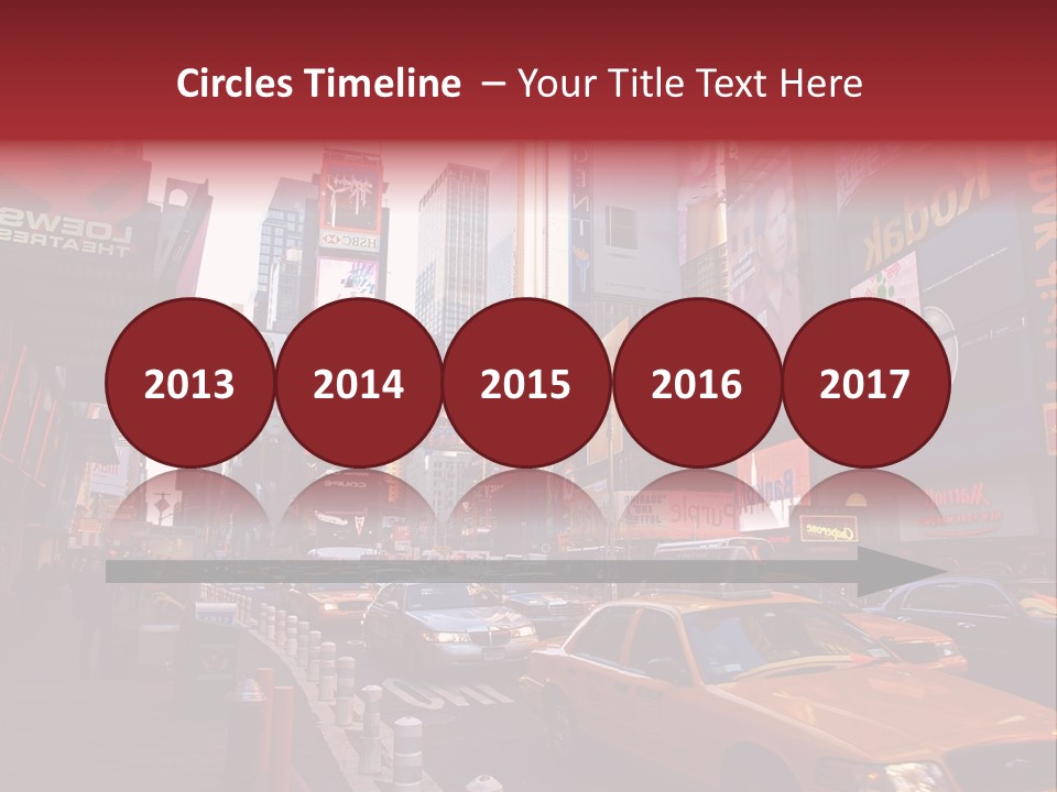 New United Taxi PowerPoint Template