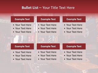 New United Taxi PowerPoint Template