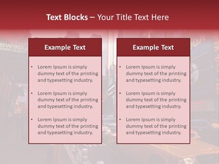 New United Taxi PowerPoint Template