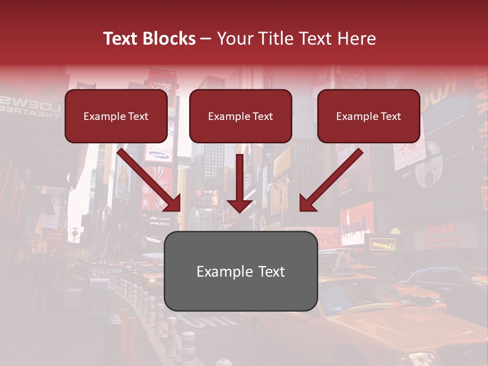 New United Taxi PowerPoint Template
