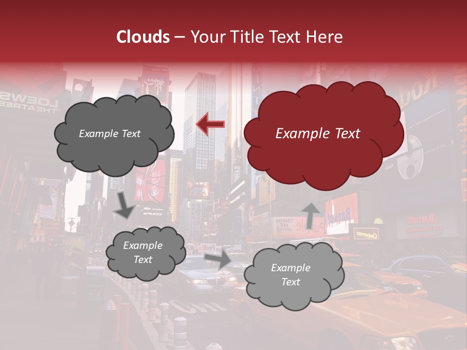 New United Taxi PowerPoint Template