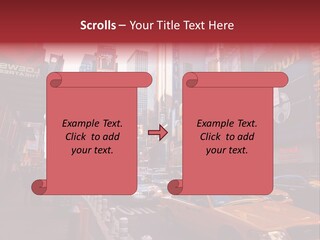New United Taxi PowerPoint Template