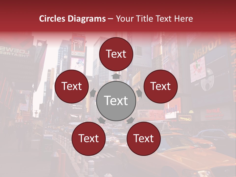 New United Taxi PowerPoint Template