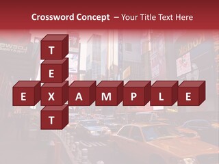 New United Taxi PowerPoint Template