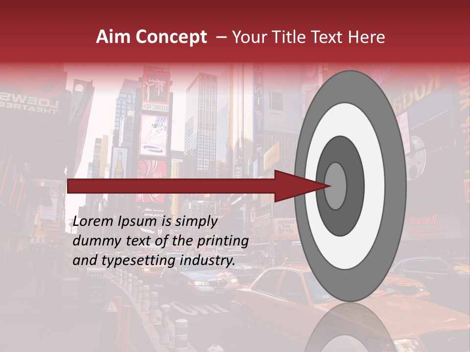 New United Taxi PowerPoint Template