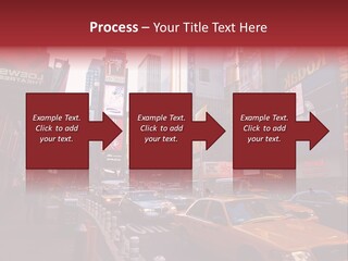 New United Taxi PowerPoint Template