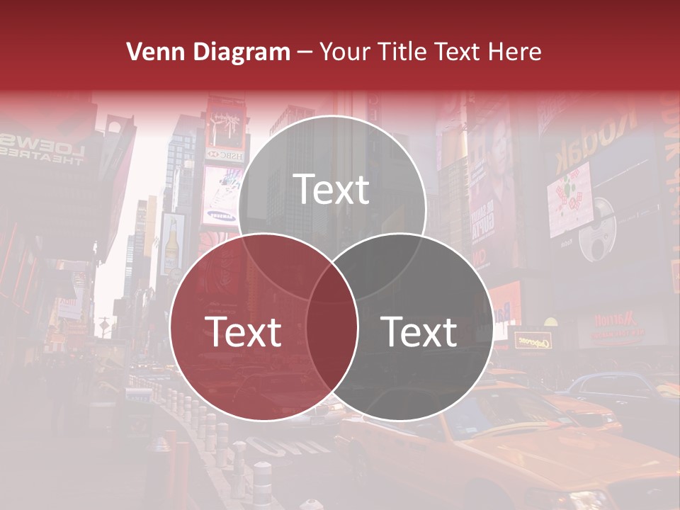 New United Taxi PowerPoint Template