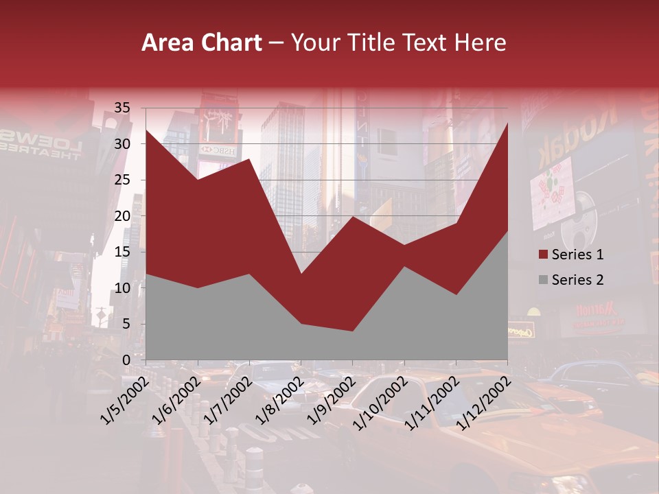 New United Taxi PowerPoint Template