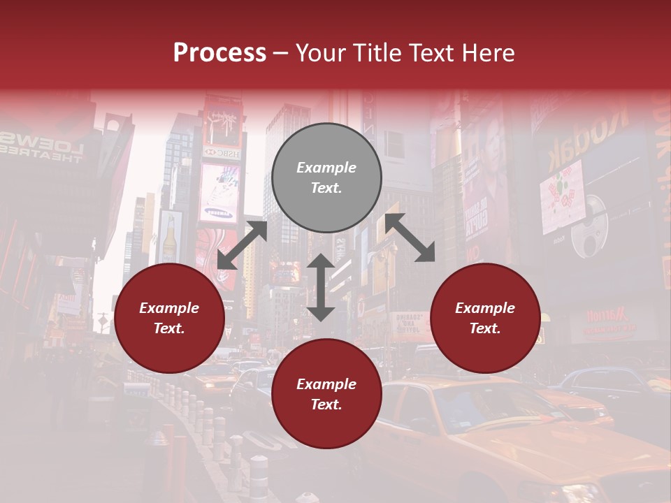 New United Taxi PowerPoint Template