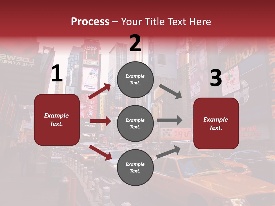 New United Taxi PowerPoint Template