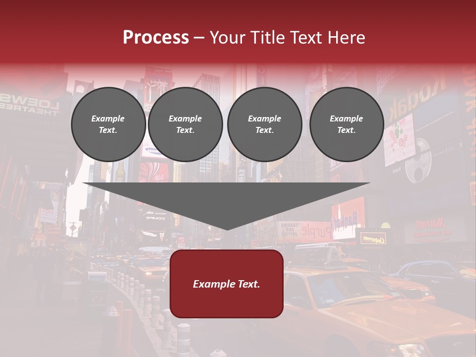 New United Taxi PowerPoint Template
