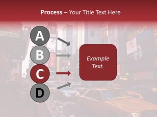 New United Taxi PowerPoint Template