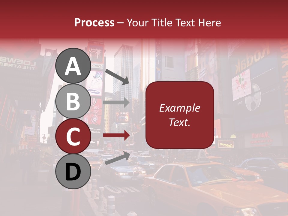 New United Taxi PowerPoint Template