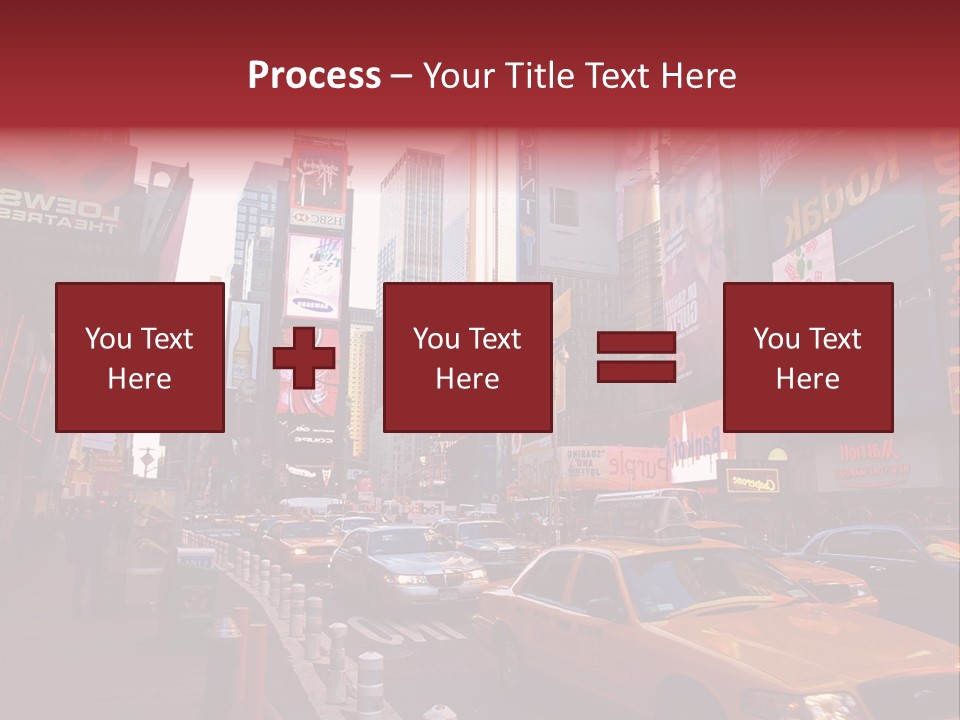 New United Taxi PowerPoint Template