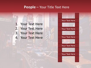New United Taxi PowerPoint Template