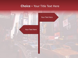 New United Taxi PowerPoint Template